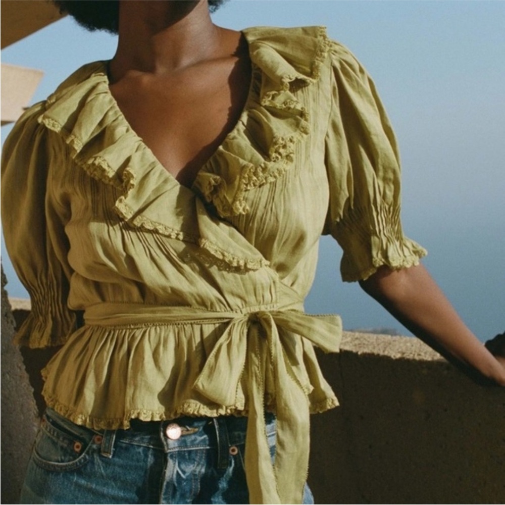 Doen Thames Top in Verbena size M